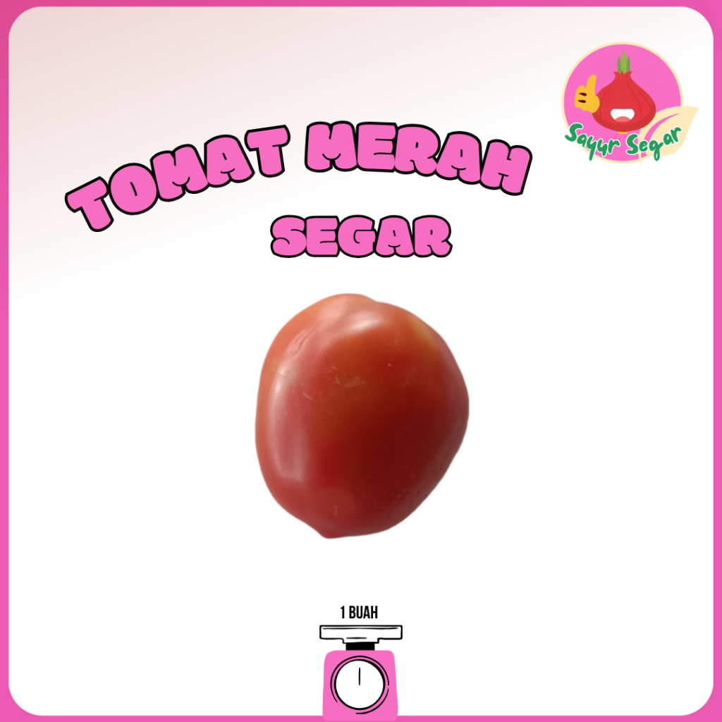 

Sayur Segar - Tomat Merah 1 Buah / Red Tomato