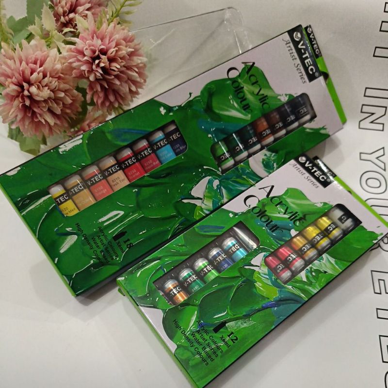 V-TEC Artist Series Acrylic Colours