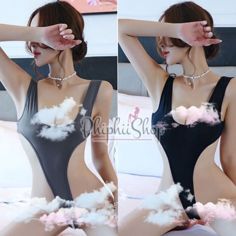 KODE Y75U Bodysuit Leotard Sexy Model High Waist Tanktop Lingerie Teddy Open Crotch