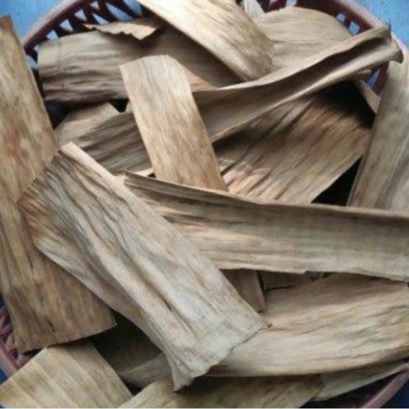 

Daun pisang kering bahan kerajinan tangan kolase 20 lebar kreasi anak sekolah