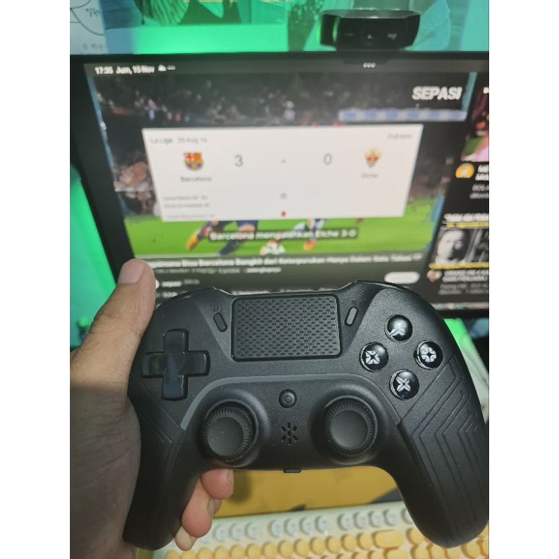 rexus gladius gx 300 v2 half effect hitam
