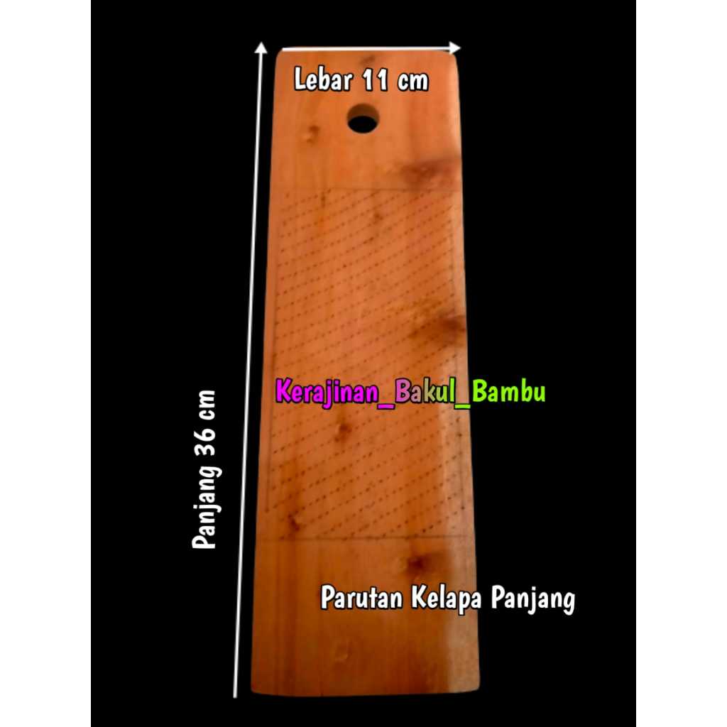 Parutan KELAPA Ukuran PANJANG Besar parutan bahan kayu alat untuk menghaluskan kelapa murah