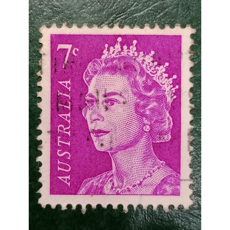 

Prangko Australia 7 Cents ELIZABETH II Tahun 1971 USED