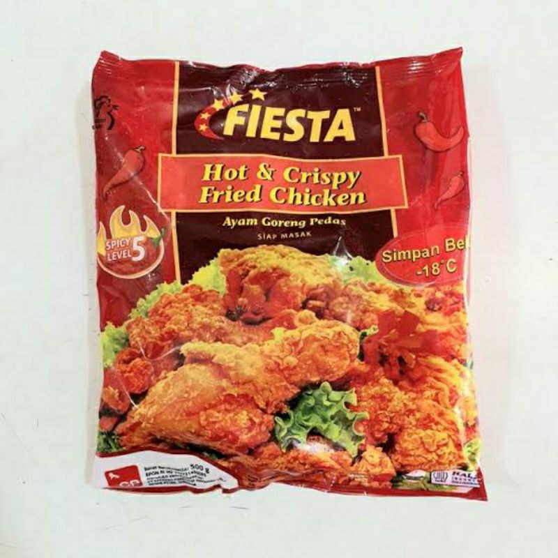 

Fiesta Hot and Crispy Fried Chicken 500 gr