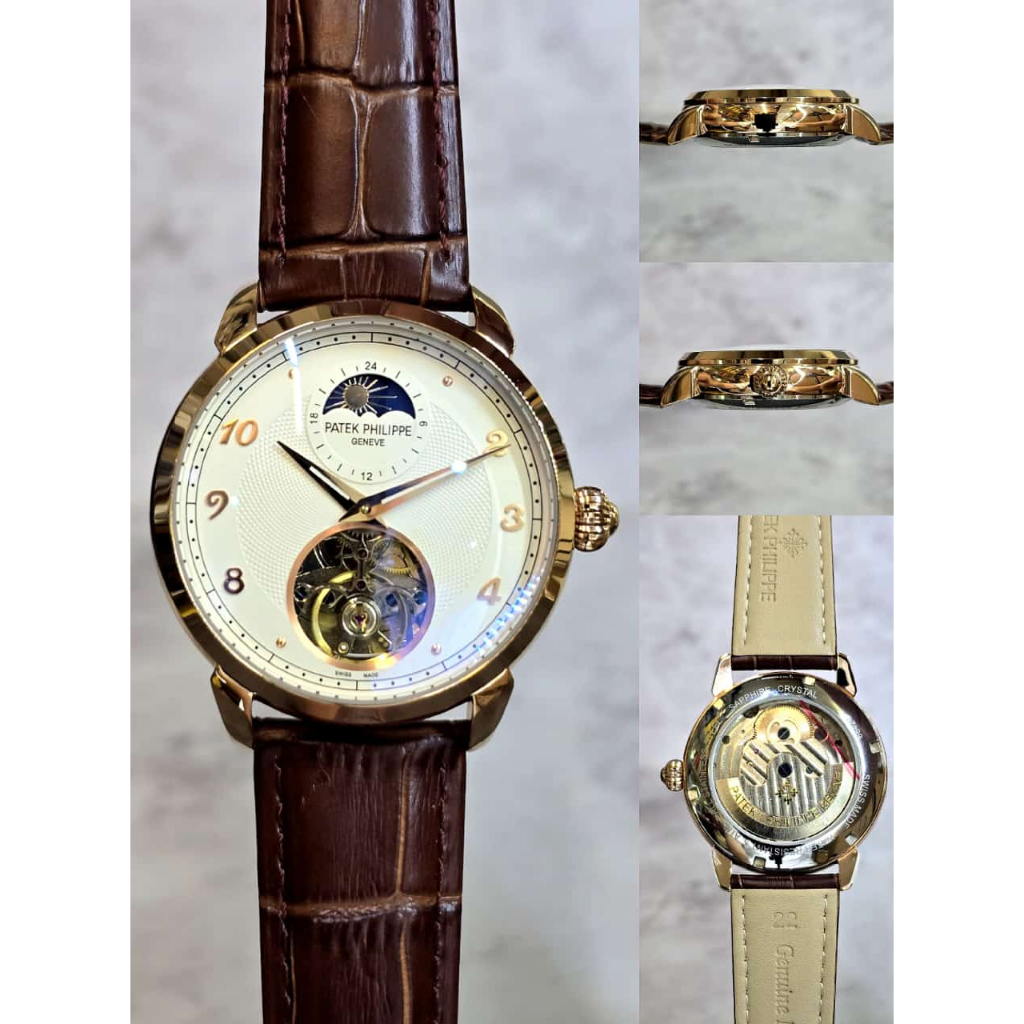 PATEK PHILIPPE CALATRAVA MOONPHASE BALANCE WHEEL AUTOMATIC SUPER QUALITY