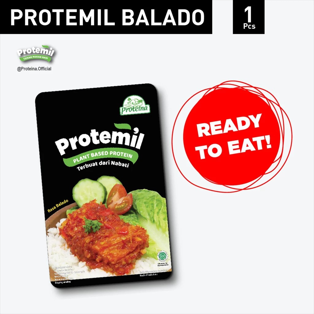 

Protemil Balado Makanan Instan Siap Makan isi 30g