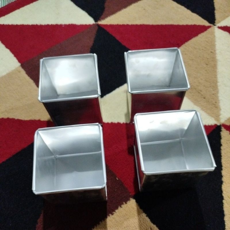 loyang roti loyang kubus loyang kotak mini 10x10x10