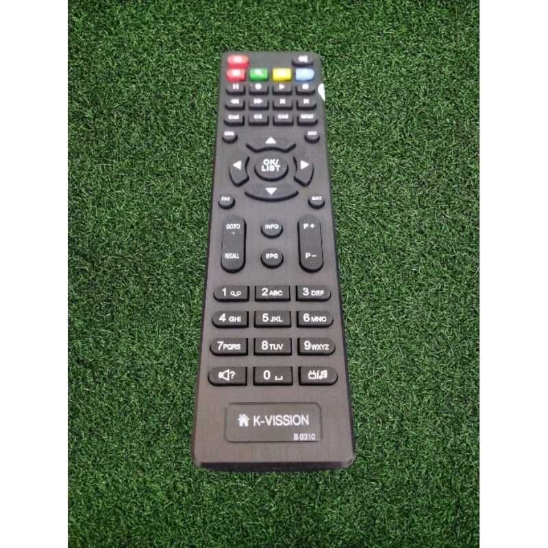 0REMOT REMOTE KVISION C2000/TOPAS/KVISION BROMO PARABOLA/RECEIVER ORIGINAL PABRIK STB Remote