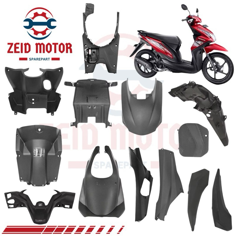 TERMURAH HARGA GROSIRAN BODY KASAR MOTOR BEAT FI LAMA TAHUN 2013 2014 2015 / SPAKBOR BELAKANG BEAT F