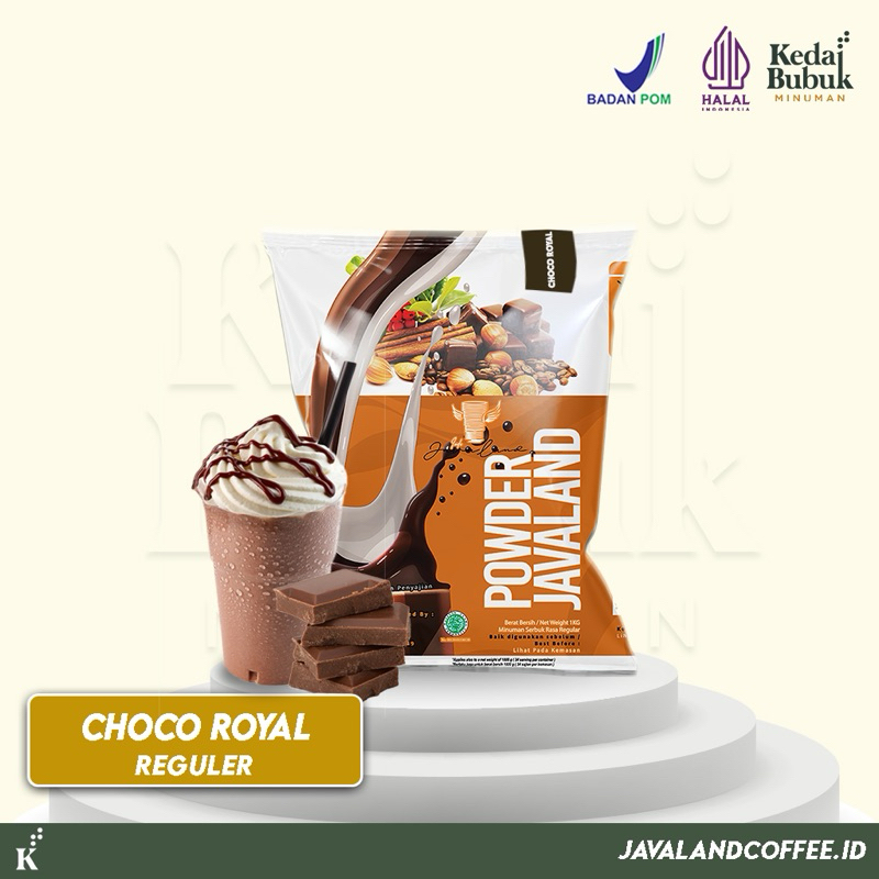 

Bubuk Minuman Choco Royal Reguler Javaland 1kg