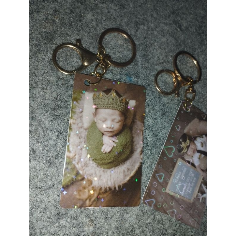 PHOTOCARD HOLOGRAM GANTUNGAN KUNCI CUSTOM