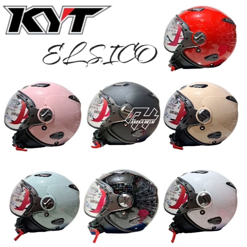helm kyt elsico solid | helm classic | kyt retro