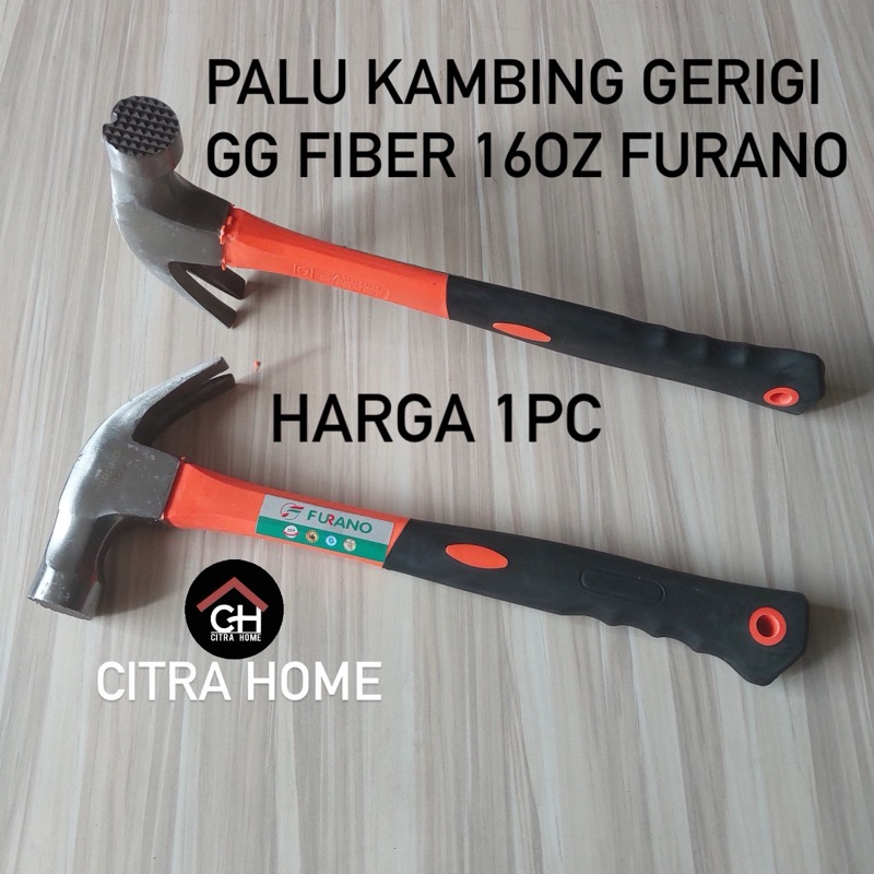 Furano Palu Kambing 16oz Gerigi Gagang Fiber