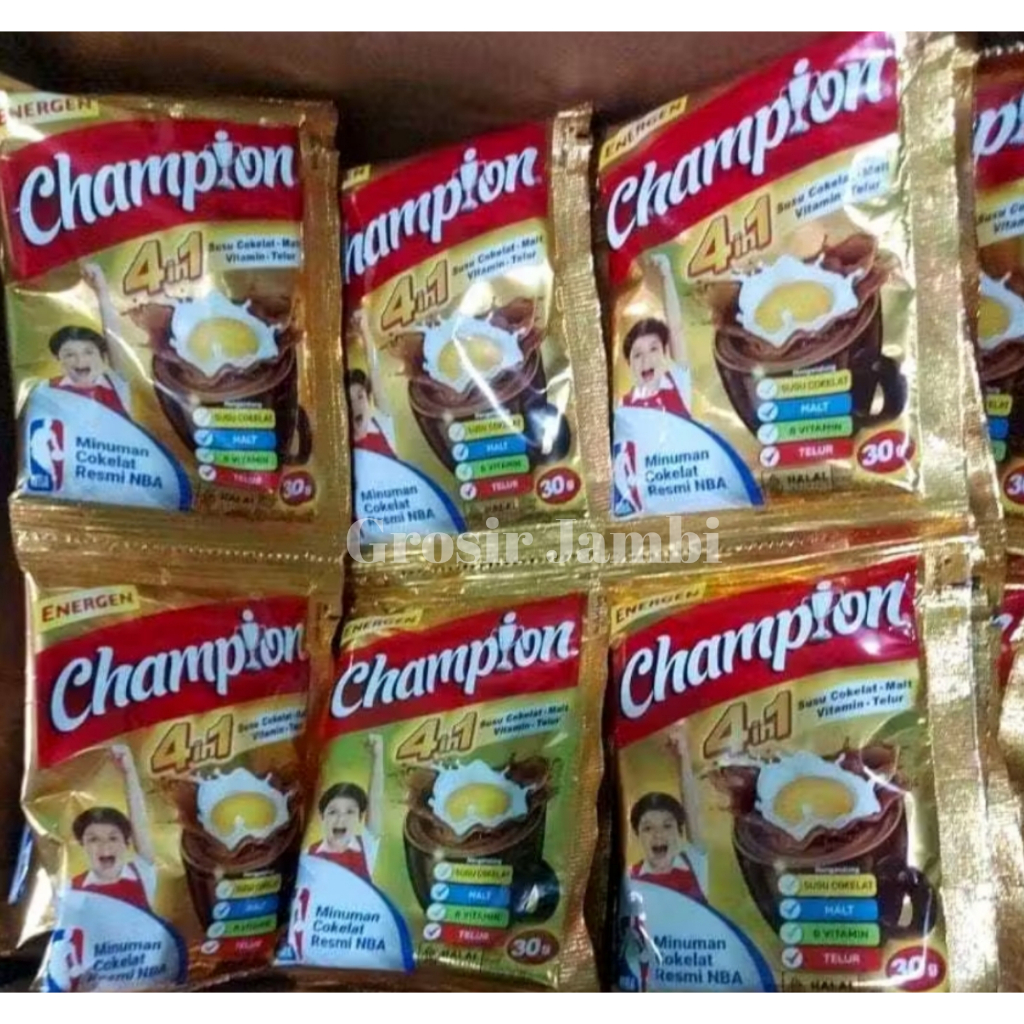 

Energen champion 1renceng 10pcs isi 30gr