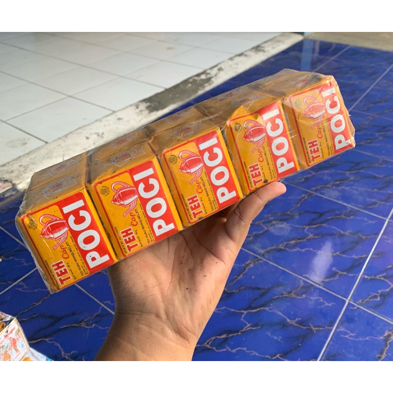 

TEH POCI 1 SLOP (isi 10 pcs) | TEH TUBRUK SOLO ASLI | | WASGITEL