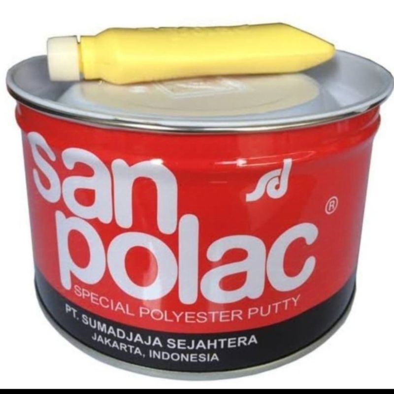 Dempul sanpolac 1 kg,dempul sanpolac kemasan 1 kg