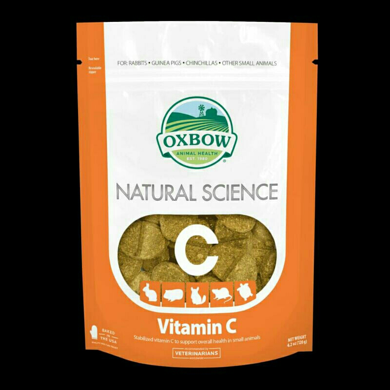 Vitamin C oxbow natural science vitamin u/guinea pig 120gr