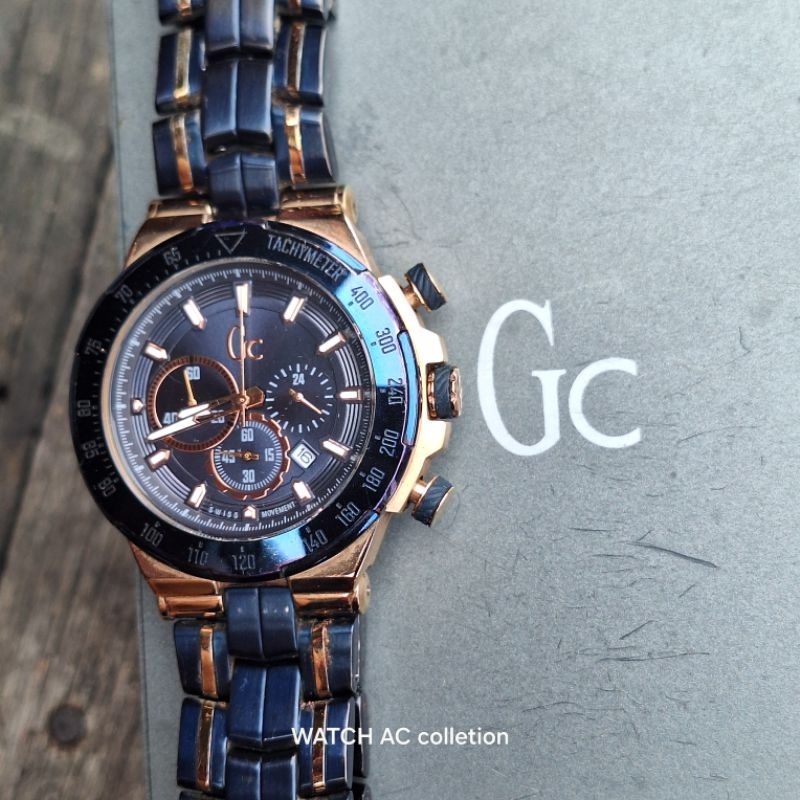 GC Y35002G7/02 cronograp full ori + kotak Terawat