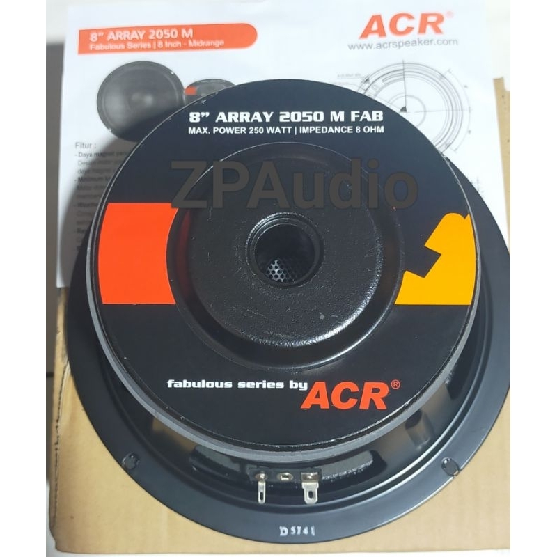 SPEAKER FABULOUS 8IN ARRAY 8" 2050M