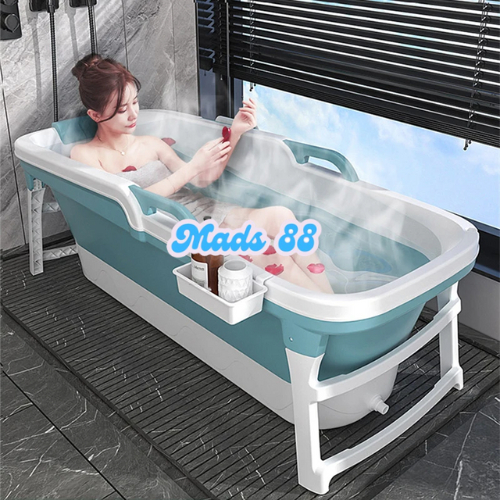 Bathtub Kolam Bak Mandi Lipat Tempat SPA Berendam Santai Kamar Mandi Bathroom Portable