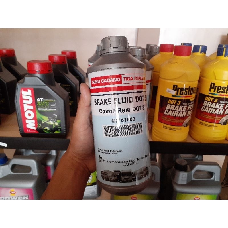 TIGA BERLIAN BRAKE FLUID DOT 3 (CAIRAN REM DOT 3)