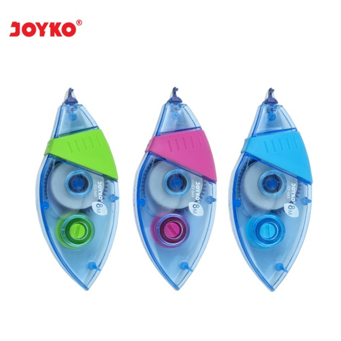 

Correction Tape Pita Koreksi Tipe X Kertas Joyko Ct-563