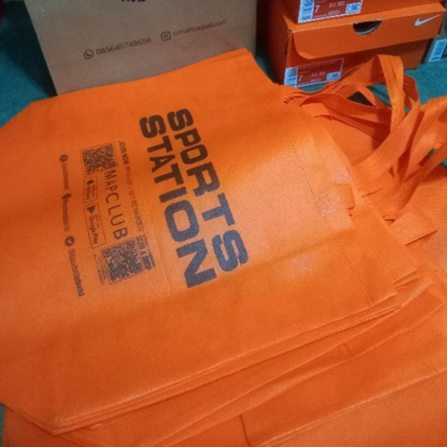 Tas belanja / shopping bag / Totebag Sport Station Original