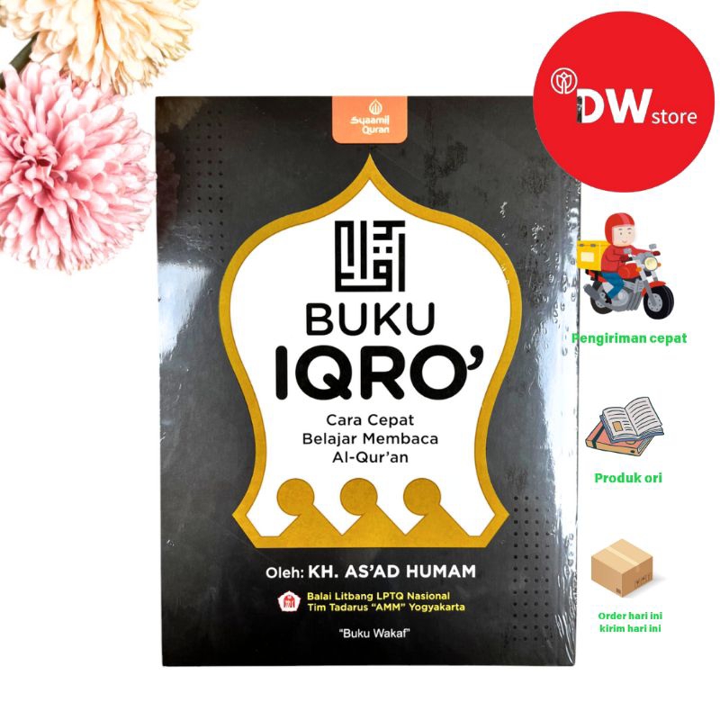 Buku Iqro' Cara Cepat Belajar Membaca Alquran