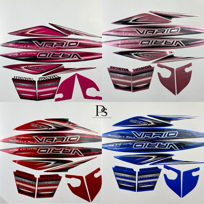 Striping Sticker Original Honda Vario CW 110 Karbu 2007 2008