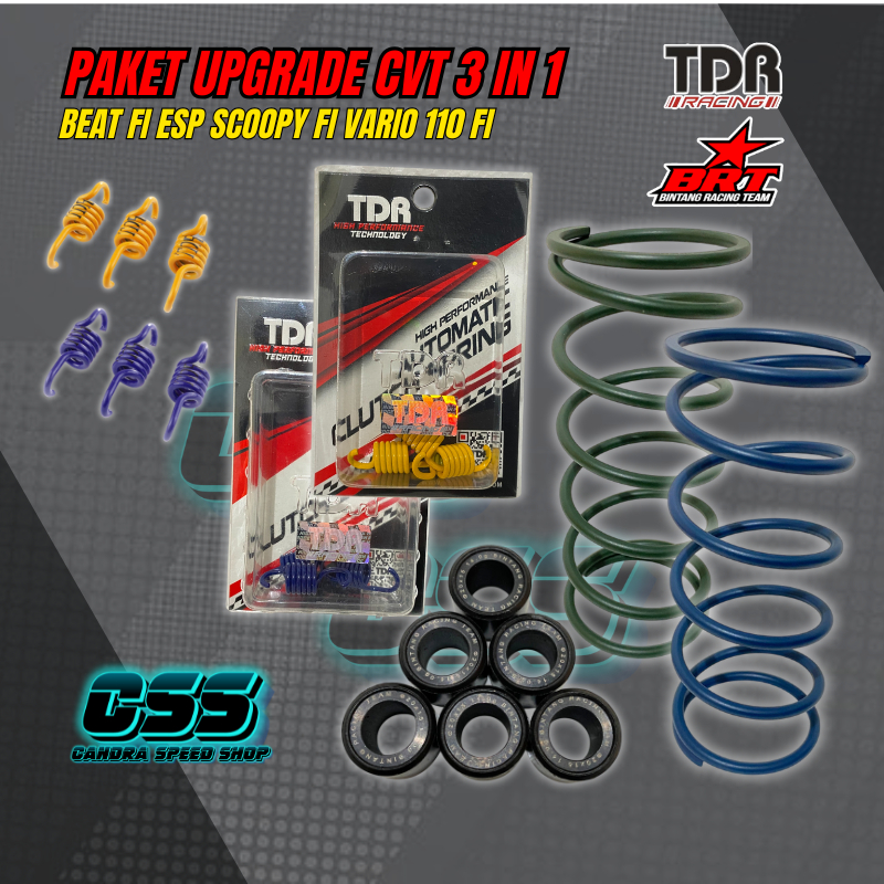 PAKET UPGRADE KIRIAN CVT BRT BEAT FI ESP BEAT POP SCOOPY FI VARIO 110 FI