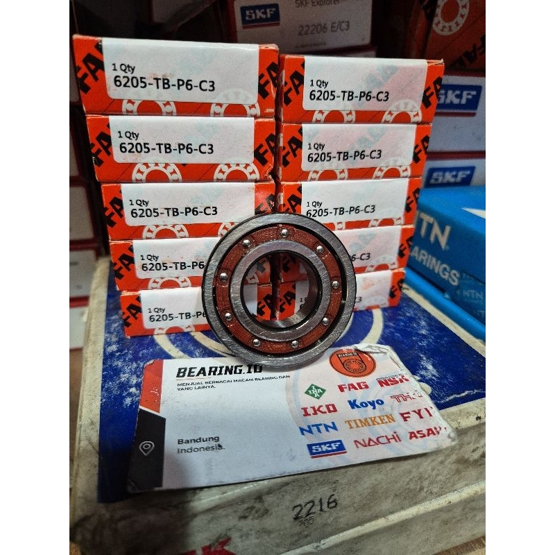 Bearing High Speed 6205 TBP 63 C3 FAG ORIGINAL