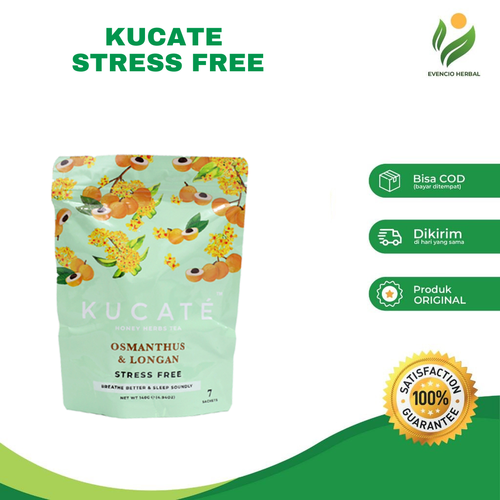 

Kucate Stress Free - Tea Kesehatan Dengan ekstak bunga osmanthus 7 sachet