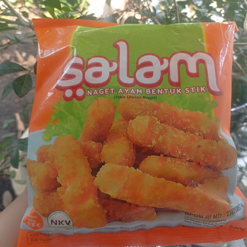 

Nugget salam Stick 500 gram 4D Frozen Food