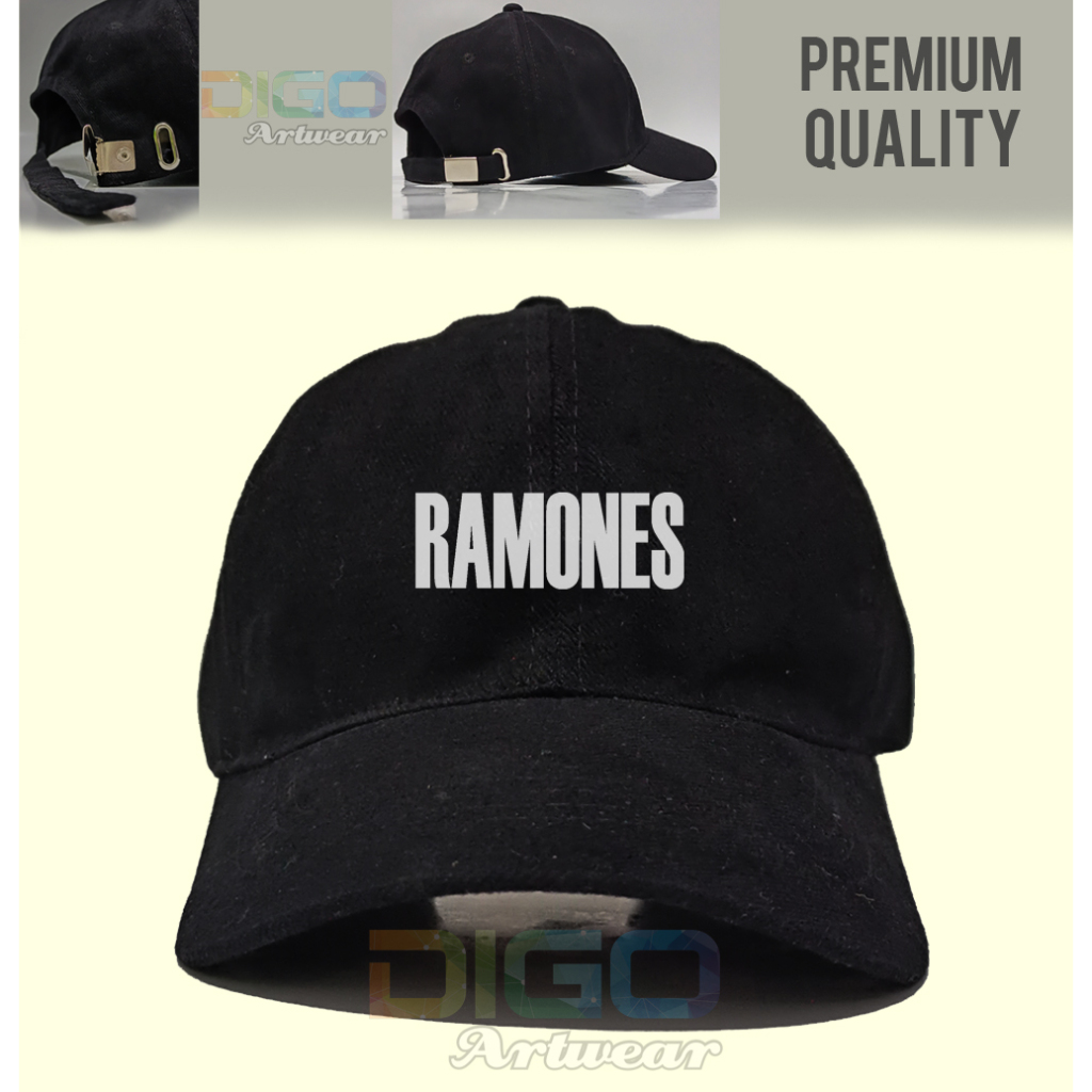 Topi Band Ramones Premium Cotton