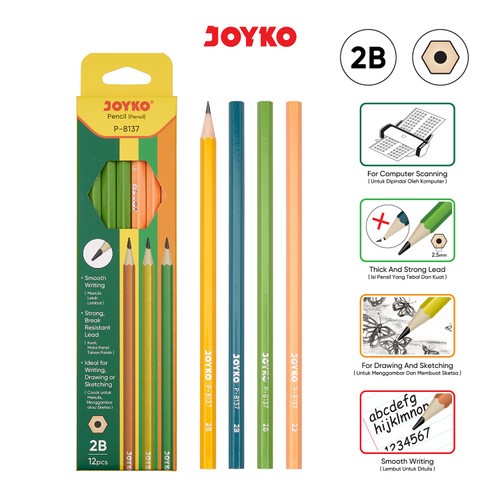 

Pencil Pensil Joyko P-8137 2B