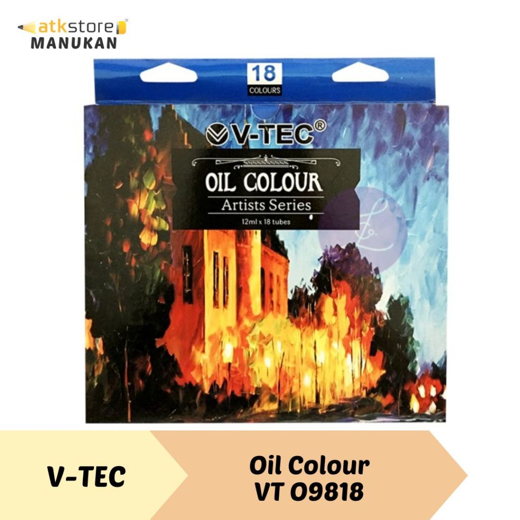 

V TEC Cat Minyak Oil Color TYPE VT O9818
