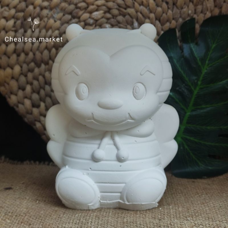 patung gypsum lukis celengan Lebah
