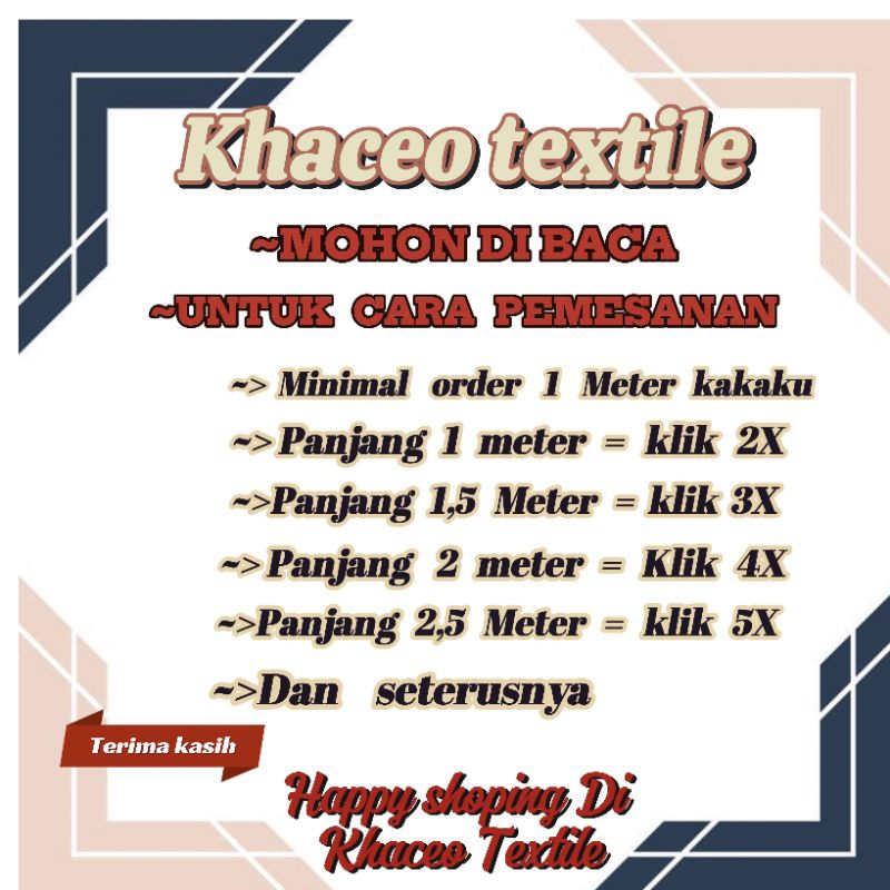 TYH PROMO BAHAN SEMI WOOL/KAIN SEMI WOOL STRETCH/NON STRETCH POLOS IMPORT GARMENT PREMIUM