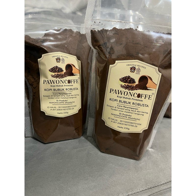 

Kopi Robusta Ukuran 250 gram