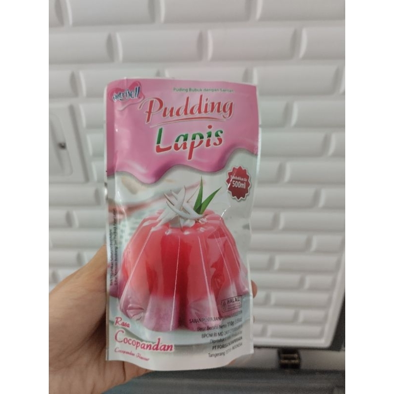 

NutriJell Puding Lapis Rasa Cocopandan uk 110gr