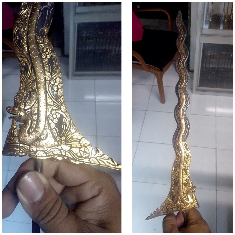 koleksi pajangan keris nogo wilahan saja