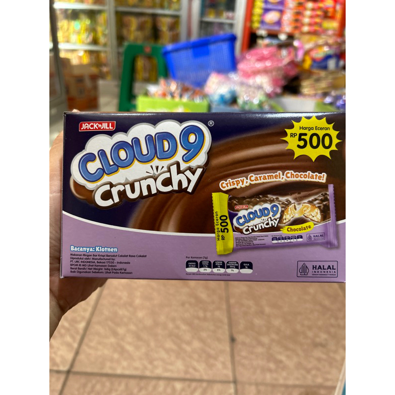 

Cloud9 Crunchy isi 24pcs