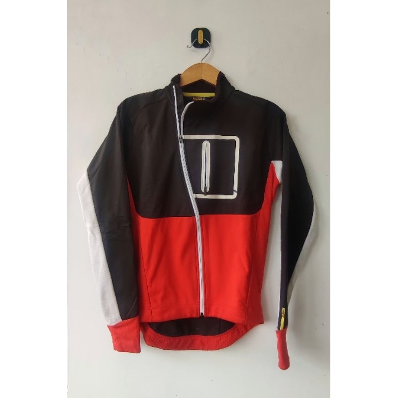 JAKET SEPEDA MAVIC BARU (ada deffect) FREE JERSEY Sepeda