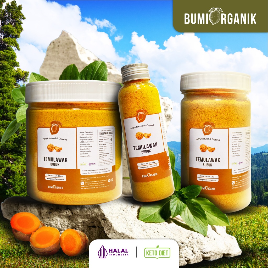 

TEMULAWAK BUBUK MURNI PREMIUM ASLI TANPA CAMPURAN ASLI 100% ORIGINAL / JAMU TEMULAWAK / SERBUK TEMULAWAK / MINUMAN TEMULAWAK / HERBAL TEMULAWAK / CURCUMA POWDER / CURCUMA POWDER / NUTRIFARM / BRAGG/DARI BUMI /GEMELI LEMOVITA NUTRILOGY OFFICIAL BEORGA