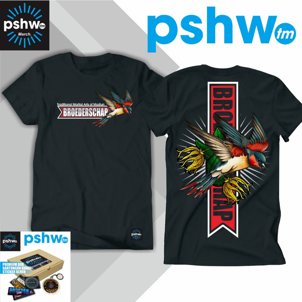 KAOS PRIA WANITA PREMIUM DISTRO SH WINONGO WALET BARU PSHWTM SH WINONGO COD
