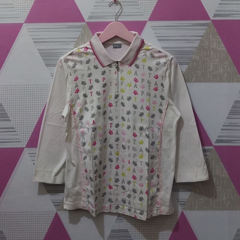 KAOS KERAH WANITA PAT