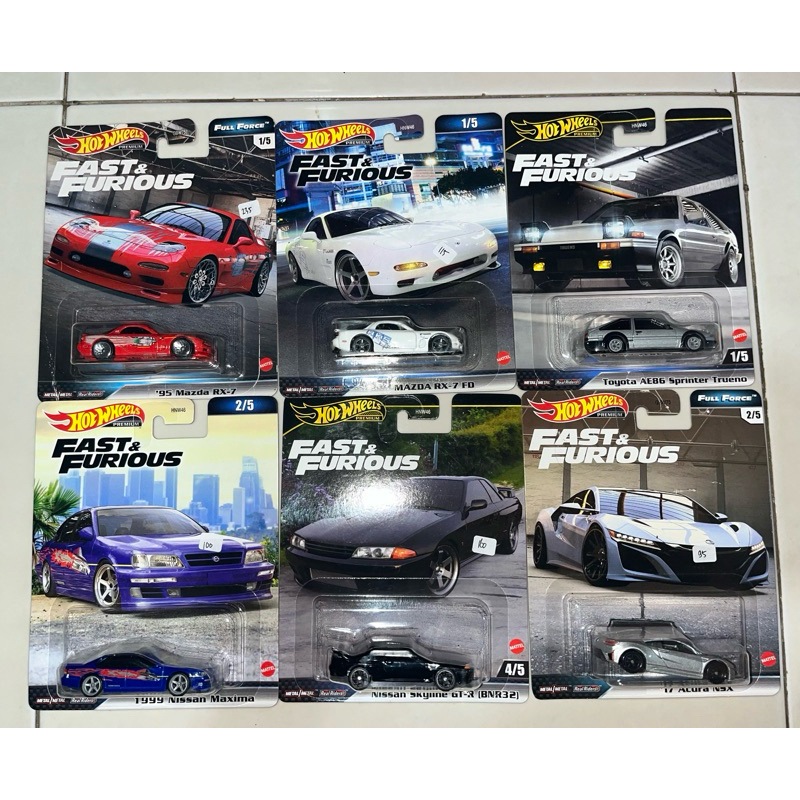 Premium Hotwheels Fast&Furious