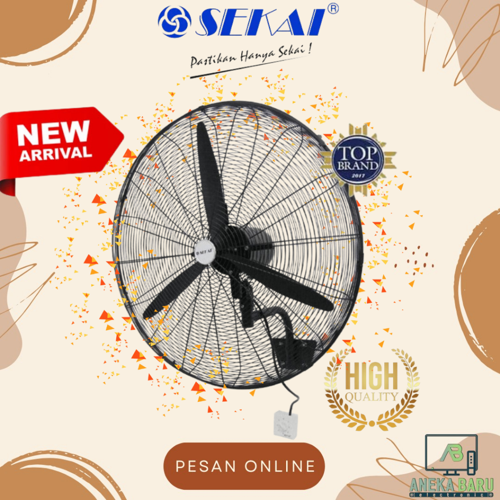 [READY STOCK] Sekai Industrial Wall Fan IWF-3077 / IWF3077 / IWF 3077 (30 Inch)
