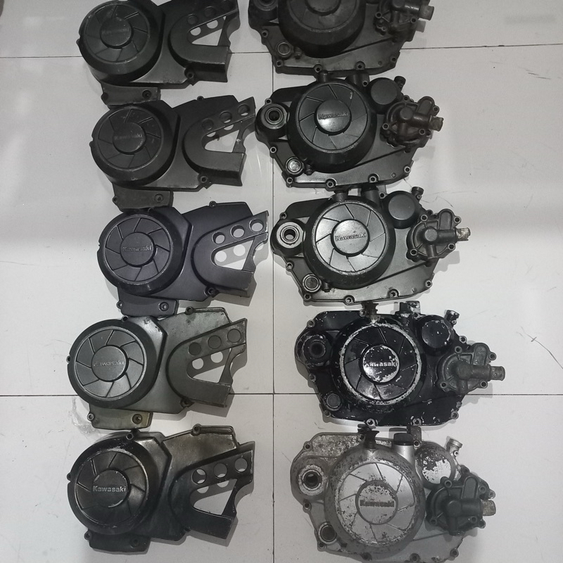 COVER BAK MESIN NINJA SERPICO ORIGINAL COPOTAN