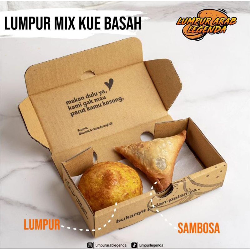 Paket Lumpur Arab Legenda Mix Kue Basah
